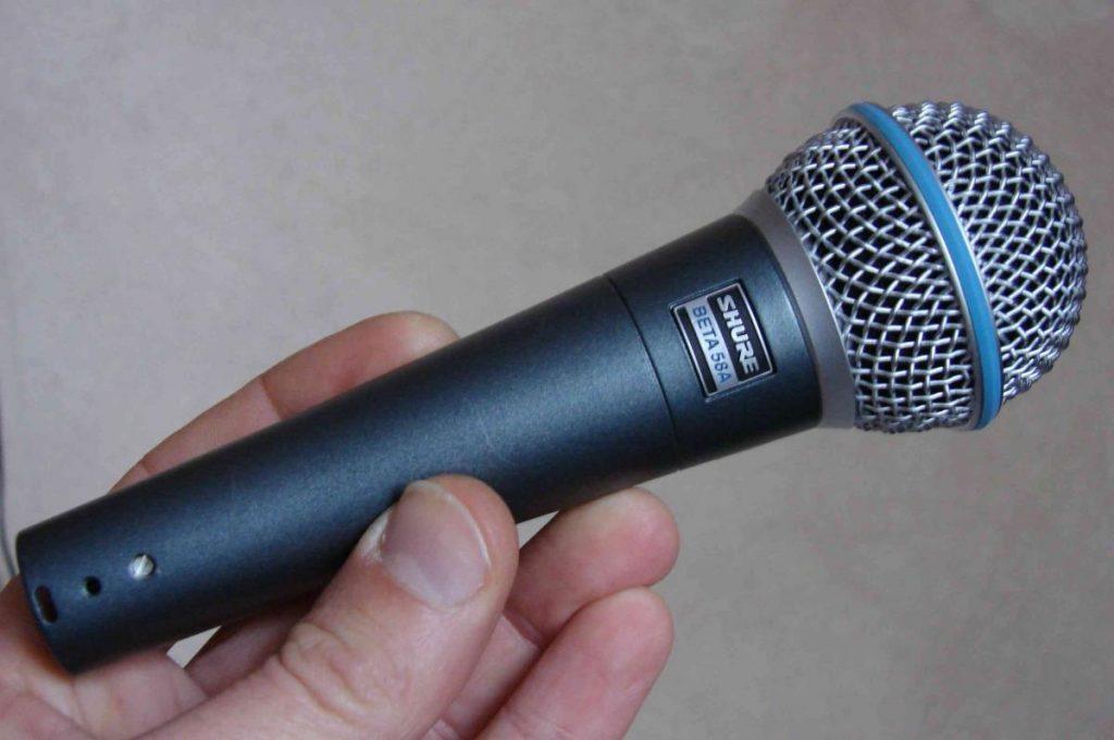 microphone dynamique Shure Beta 58