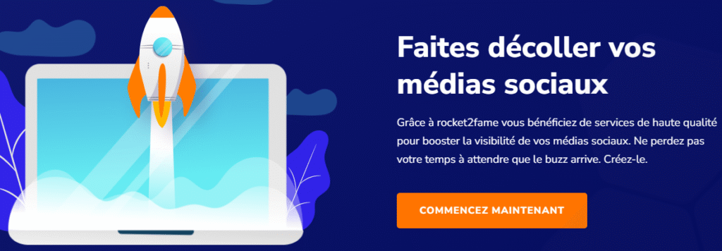 Rocket2fame plateforme d'achat de followers instagram